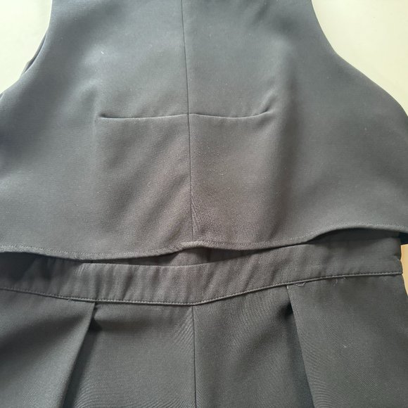 Nordstrom Chelsea 28 wide-leg cropped jumpsuit Women's XL - Picture 8 of 9